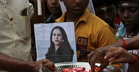 VP Harris' Ancestral India Village Tracks Her Rising Prospects in .